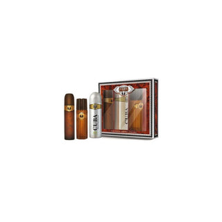 Cuba Gold Set regalo EDT 100 ml Dopobarba Cuba Gold 100 ml and deospray Cuba Gold 200 ml 100ml
