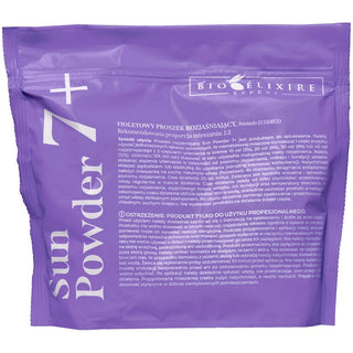 Bioelixire Sun Powder Lightener 7+ – Polvere decolorante per capelli 500g