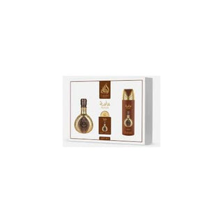 Lattafa perfumes Masa Set regalo EDP 100 ml, deospray 200 ml and EDP 20 ml 100ml