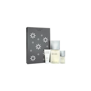 L'Eau D'Issey Pour Homme Set regalo EDT 125 ml, miniature EDT 15 ml and Gel doccia 50 ml 125ml
