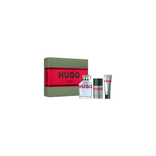 Hugo Set regalo EDT 125 ml, Gel doccia Hugo 50 ml a deostick Hugo 75ml 125ml