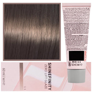 Wella Shinefinity Zero Lift Glaze Tintura Per Capelli 60ml 04/07 | Marrone medio naturale marrone
