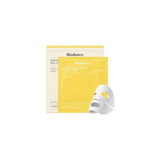Biodance Radiant Vita Niacinamide Real Deep Mask maschera viso (4 pezzi)