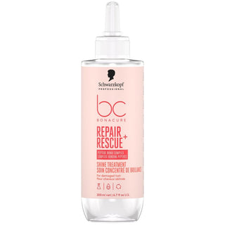 Schwarzkopf BC Bonacure Repair Rescue Shine Treatment – maschera rigenerante per capelli danneggiati, 200ml