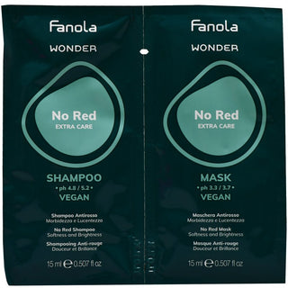 Fanola Wonder No Red Set Shampoo e Maschera 2x15 ml