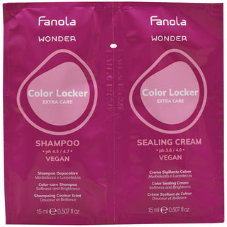 Fanola Wonder Color Locker Set Shampoo + Crema 2x15 ml
