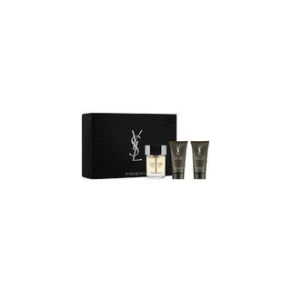 Yves saint laurent L'Homme Set regalo EDT 100 ml Dopobarba Balm L'Homme 50 ml Gel doccia and L'Homme 50 ml 100ml