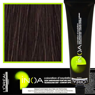 Tintura per capelli Loreal Inoa 60ml 5.18 Castano chiaro cenere moka