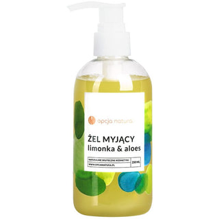 Opcja natura Opzione Natura Gel Detergente Lime & Aloe – Detergente Delicato Viso e Corpo 250 ml