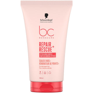 Schwarzkopf BC Bonacure Repair Rescue Sealed Ends Fluid – fluido per la cura delle punte dei capelli, 100 ml