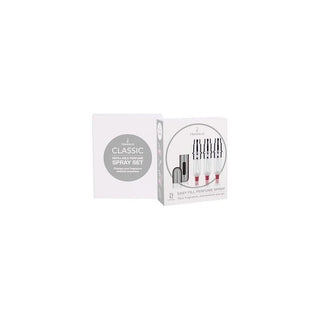Travalo Classic HD SET Refilled Flacon 3x5 ml + Case Silver