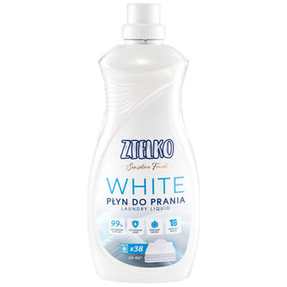 Zielko Sensitive Touch - Detersivo Delicato per Lavaggio Tessuti Bianchi 1520ml
