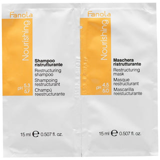 Fanola Set Shampoo Nutriente + Maschera 2x15ml