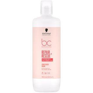 Schwarzkopf Professional BC Bonacure Repair Rescue – balsamo ricostruttore per capelli danneggiati, 1000 ml
