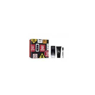 Carolina herrera 212 VIP Men Black EDP Set regalo 100 ml, Gel doccia 100 ml and miniature EDP 10 ml 100ml