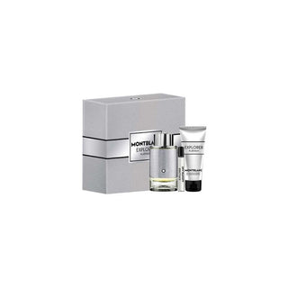 Mont blanc Explorer Platinum Set regalo EDP 100 ml, Gel doccia 100 ml and miniature EDT 7.5 ml 100ml