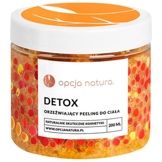 Opcja Natura Peeling Detox - Scrub corpo allo zucchero 210ml
