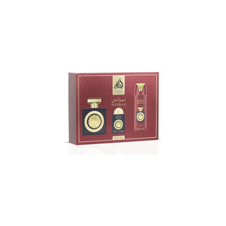 Lattafa perfumes Nebras Set regalo EDP 100 ml, deospray 200 ml and EDP 20 ml 100ml