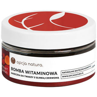 Opcja natura Opzione Natura Vitamin bomb - Maschera all'Argilla Rossa 100ml