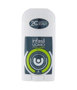Infasil Uomo Derma 48H Stick Secco 40 Ml