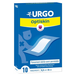 Urgo Medicazioni Optiskin 5,3 cm x 8 cm x10 — Medicazione sterile