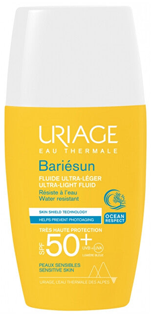 Uriage Fluido Solare SPF 50+ Bariesun (Ultra-Leggero) 30 ml