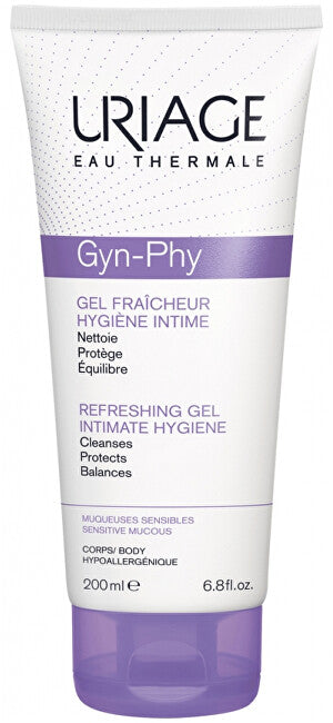 Uriage Gyn Phy Refreshing Intimate Hygiene Washing Gel (Refreshing Gel Intimate Hygiene) - Volume: 500 ml