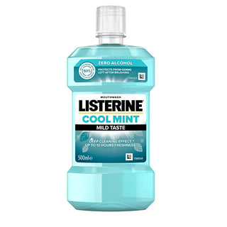 Listerine Alcohol Free Mouthwash Zero - Coolmint Mild Taste - Volume: 1000 ml