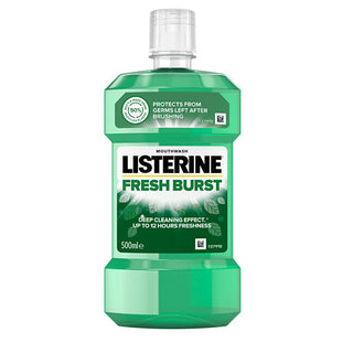 Listerine Fresh Enxaguante Bucal Anti-Placa Burst - Volume: 500 ml