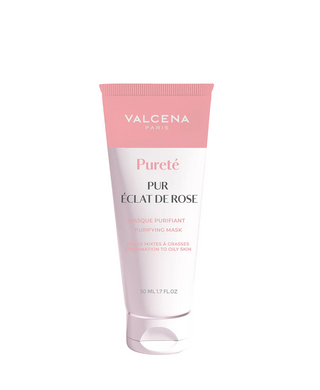 Valcena Pur Eclat De Rose, Maschera Crema Purificante, Per il Viso, 50 ml