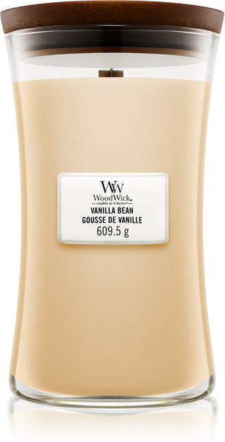 Woodwick Vaso Vanilla Bean (bacca di vaniglia) - Candela profumata -  609.5g