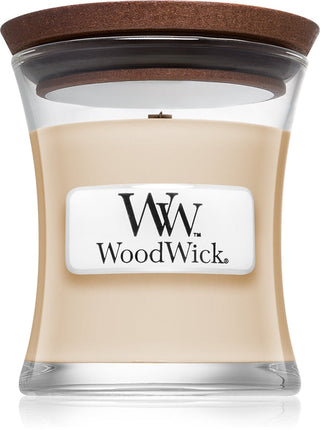 Woodwick Vaso candela profumata Baccello di Vaniglia 85 g
