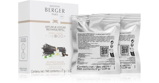 Maison Berger Paris 바닐라 매그니피션스 자동차용 에어 프레셔너 리필 2개