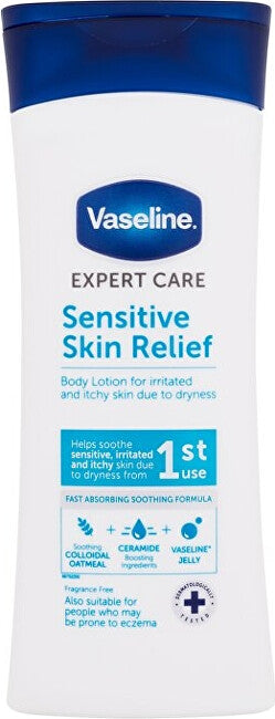 Vaseline Expert Care Sensitive Skin Relief Body Lotion (Lozione Per Il Corpo) 400 Ml