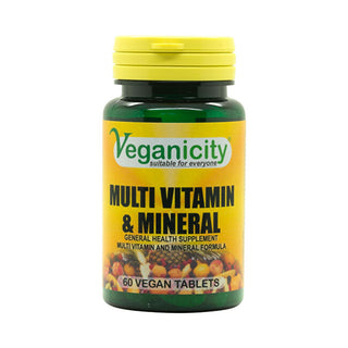 Veganicity Multivitamin e minerals 60 vegan compresse