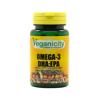 Veganicity Omega-3 500 mg, 60 capsule 5060025266596
