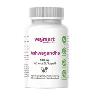 Vegmart Ashwagandha 500 mg 90 capsules