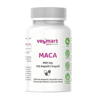 Vegmart Maca 600 mg 120 capsules