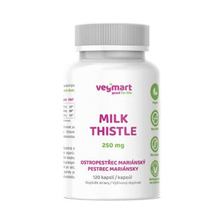 Vegmart Milk Thistle 250 mg 120 capsules