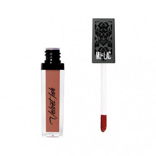 Mulac Cosmetics Υγρό Κραγιόν Velvet Ink In My Birthday Suit 01 