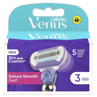 Gillette Venus Deluxe Smooth Swirl Ricar. 3Pz