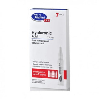Venus Venus Lab 7 Fiale Hyaluronic Acid Rimpolpanti E Volumizzanti 110 Mg