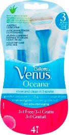 Gillette Venus Oceana 3+1 Rasoi Usa E Getta