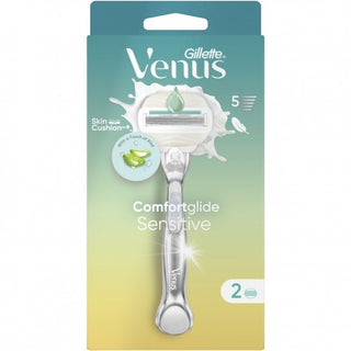 Venus Venus Rasoio Sensitive Comfort Glide Con 2 Ricariche