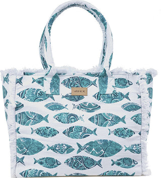 Verde borsa da donna 14-0440 aqua