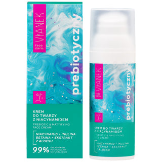 Crema viso prebiotica Vianek con niacinamide 50 ml