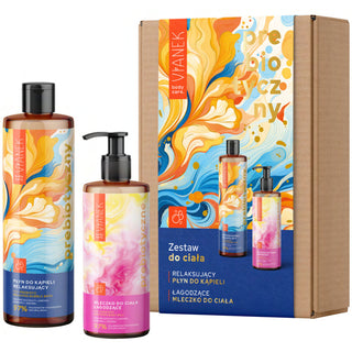 Vianek Prebiotic Body Set - liquido da bagno 400 ml + balsamo corpo 300 ml