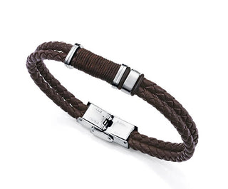 Viceroy Bracciale Doppio In Pelle Da Uomo Magnum 14129P01011