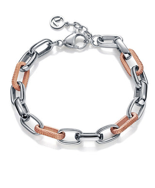 Viceroy Elegante Bracciale Bicolore In Acciaio Chic 75286P01010