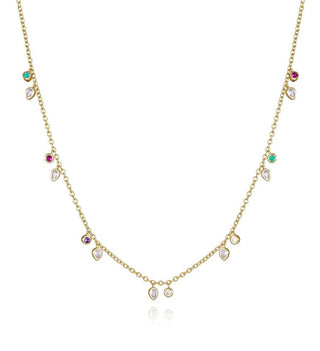 Viceroy Collana Giocosa Placcata Oro Con Zirconi Trend 9122C100-39